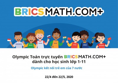 Cuộc thi Olympic Toán trực tuyến BricsMath
